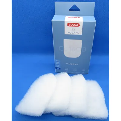Filtre perlon CL 160 B  x 4 . pour pompe classic 160. pour aquarium.