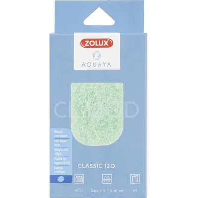 zolux - Mousse anti-algues CL 120 D pour pompe classic 120 pour aquarium.