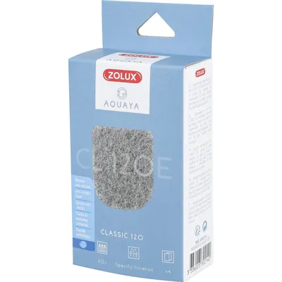 Filtre pour pompe classic 120, filtre CL 120 E mousse anti nitrates x 4 pou