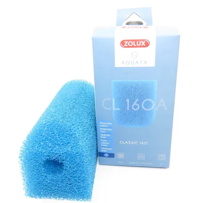 Mousse e medium CL 160 A pour pompe classic 160 pour aquarium.