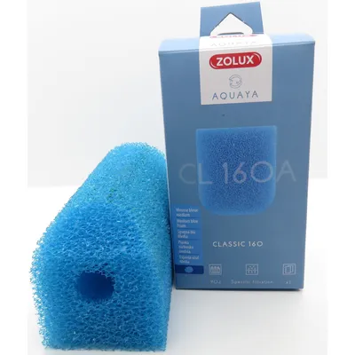 Mousse e medium CL 160 A pour pompe classic 160 pour aquarium.
