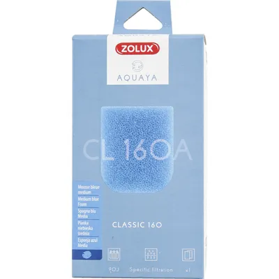 Mousse e medium CL 160 A pour pompe classic 160 pour aquarium.