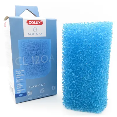 Mousse e medium CL 120 A pour pompe classic 120 pour aquarium