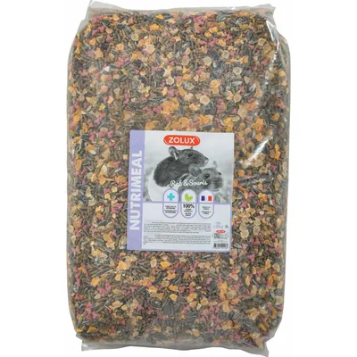 zolux - Alimentation rat et souris, nutrimeal - 10kg
