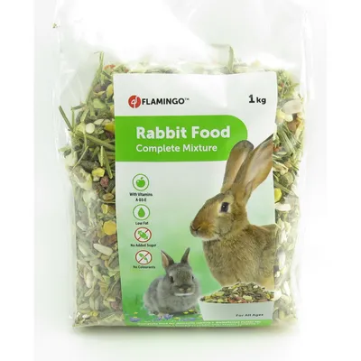 Flamingo - Nourriture Mélange complet pour lapin sac de 1 kg