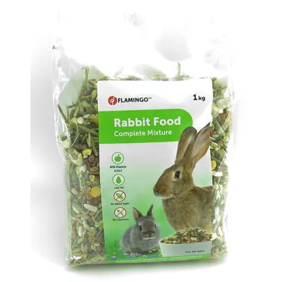 Flamingo - Nourriture Mélange complet pour lapin sac de 1 kg