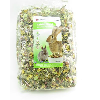 Flamingo - Mélange aliment complet pour lapins sac de 2 kg