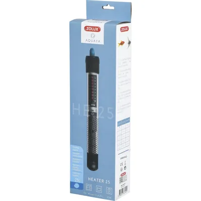 Chauffage d'aquarium heater 25 zolux 25 W longueur 23 cm