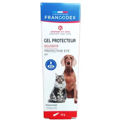 Francodex - Gel protecteur oculaire 10g pour chiens et  chats