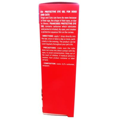 Francodex - Gel protecteur oculaire 10g pour chiens et  chats