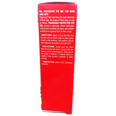 Francodex - Gel protecteur oculaire 10g pour chiens et  chats