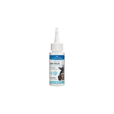 Francodex - Soin pour les Yeux Lotion Nettoyante 60ml Pour Chiots et Chaton Francodex - Soin pour les Yeux Lotion Nettoyante 60ml Pour Chiots et Chaton
