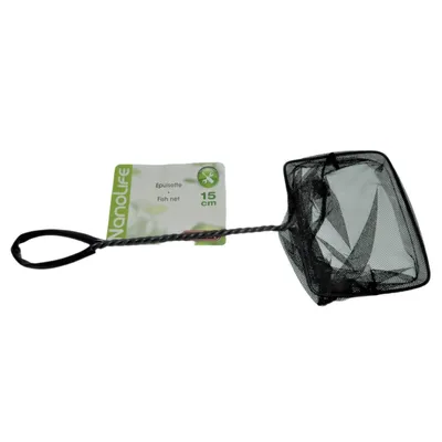 animallparadise - Epuisette filet , maille moyenne, 15 cm x 13 x 40 cm,