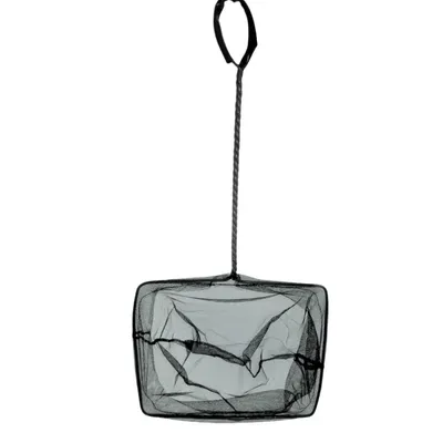 Epuisette filet , maille moyenne, 25 cm x 22 x 55 cm,  aquarium