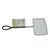animallparadise - Epuisette filet blanc, maille fine, 15 cm x 13 x 40 cm,