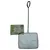 animallparadise - Epuisette filet blanc, maille fine, 20 cm x 16 x 53 cm,