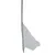 animallparadise - Epuisette filet blanc, maille fine, 25 cm x 22 x 55 cm,