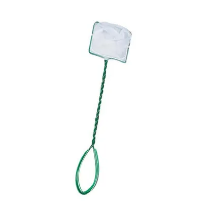 Epuisette XS 8 cm x 6.5 x 28 cm filet fin aquarium