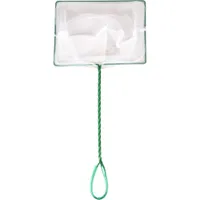 Epuisette XL 20 cm x 14 cm x 46 cm filet fin aquarium