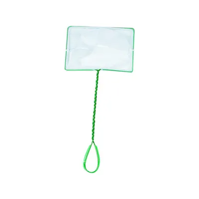 Epuisette XL 20 cm x 14 cm x 46 cm filet fin aquarium
