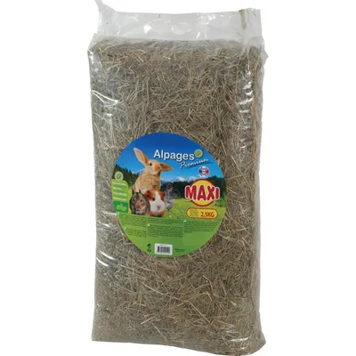 Foin des Alpes premium 2,5 kg pour rongeur