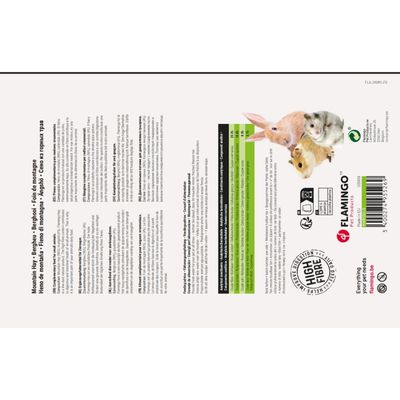 Foin aux fleurs de pissenlit et soucis 500 g pour rongeurs