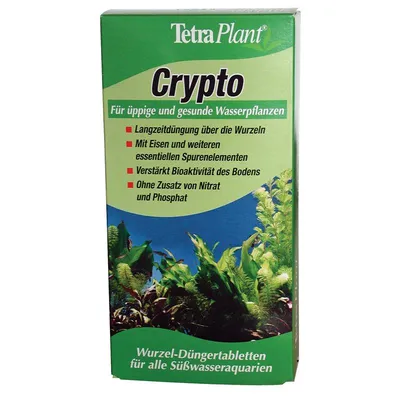 Crypto fertilisant pour plante d'aquarium 10 comprimés