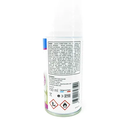 Francodex - Diffuseur antiparasitaire habitat 150 ml (40m²)traitement de l'