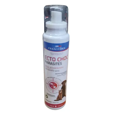Francodex - Ecto Choc 200 ml antiparasitaires pour chiens et chats