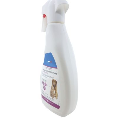 Spray antiparasitaire diméthicone 500 ml, pour chats et chiens