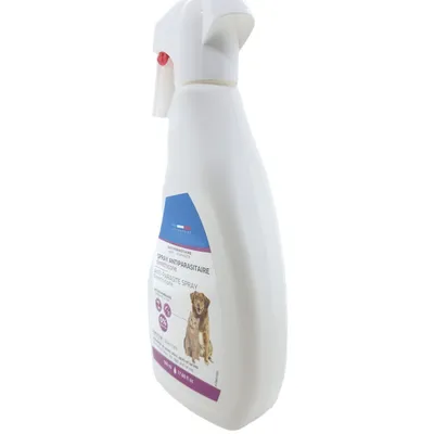 Spray antiparasitaire diméthicone 500 ml, pour chats et chiens