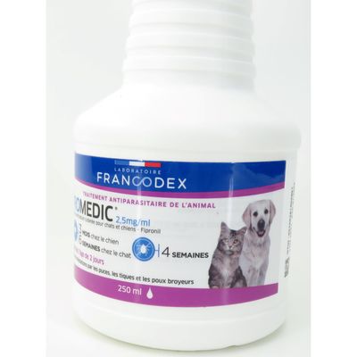 Spray antiparasitaire Fipromedic 250 ml pour chat et chien