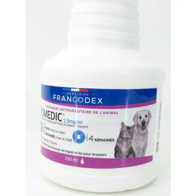 Spray antiparasitaire Fipromedic 250 ml pour chat et chien