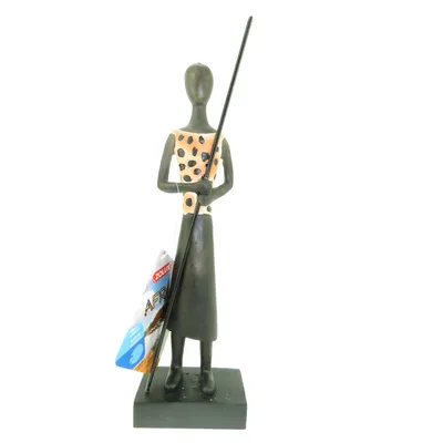 Décoration Africa gardien  taille L. Aquarium.