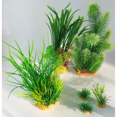Déco plantkit idro N3 plantes artificielles 6 pieces H 28 cm décoration d'a