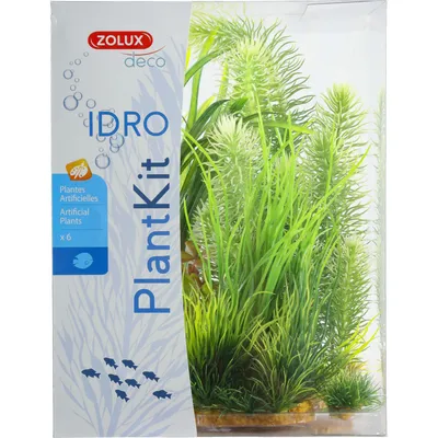Déco plantkit idro N3 plantes artificielles 6 pieces H 28 cm décoration d'a
