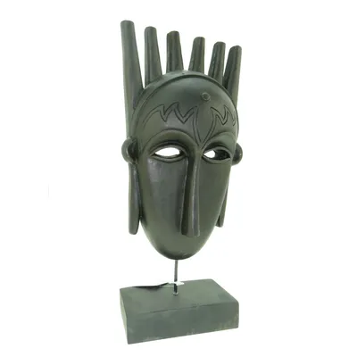 Décoration Africa masques homme  taille L. Aquarium.