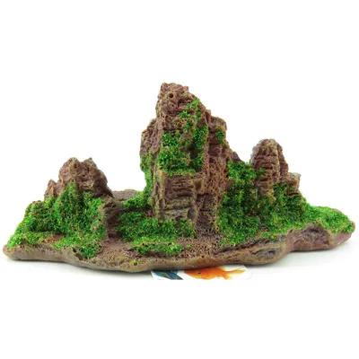 Décoration aquarium. Moza roche montagne.  16 x 6 x 8 cm.