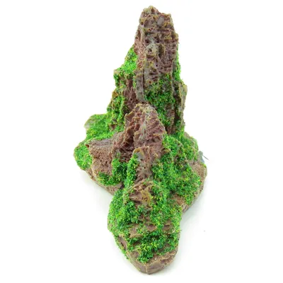 Décoration aquarium. Moza roche montagne.  16 x 6 x 8 cm.