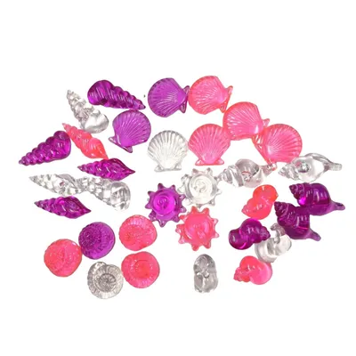 Coquillages décoratifs 32 pieces pour aquarium