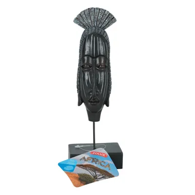 Décoration Africa masque Femme  taille L. Aquarium.
