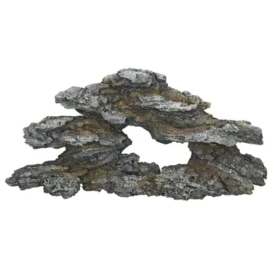 Bois fossilisé 34 x 10 x16 cm . décoration aquarium.