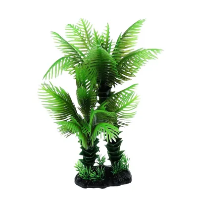 animallparadise - Palmier décoration duo, H 23 cm, pour aquarium