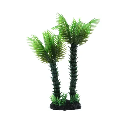 animallparadise - Palmier décoration duo, H 23 cm, pour aquarium