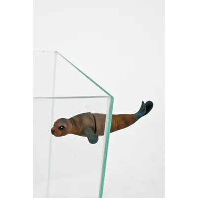 Décoration forme otarie magnétique pour aquariums