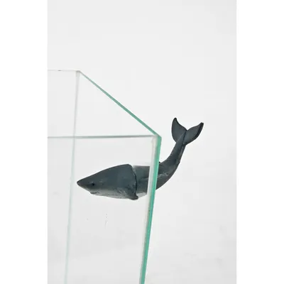 Décoration requin magnétique compose de parties pour aquariums