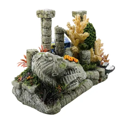 Ruines Pharaon Décoration aquarium 24 x 11 x 16 cm.