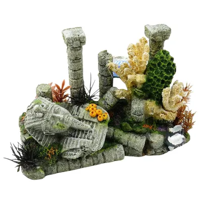 Ruines Pharaon Décoration aquarium 24 x 11 x 16 cm.