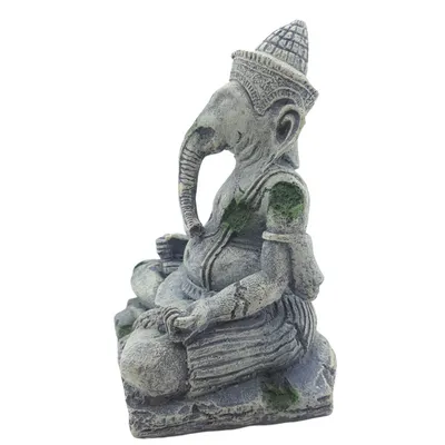 Statue Éléphant, hauteur 16.5 cm, décoration aquarium