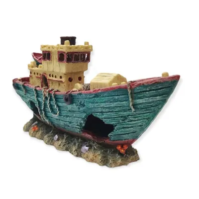 Décoration 28x8.9x15cm ropa épave.